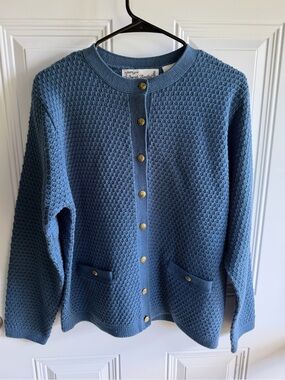 Vintage Sarah Bentley knit cardigan size Meduim
